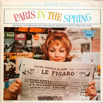 Альбом «Paris in the spring» исполнителя Michele Arnaud